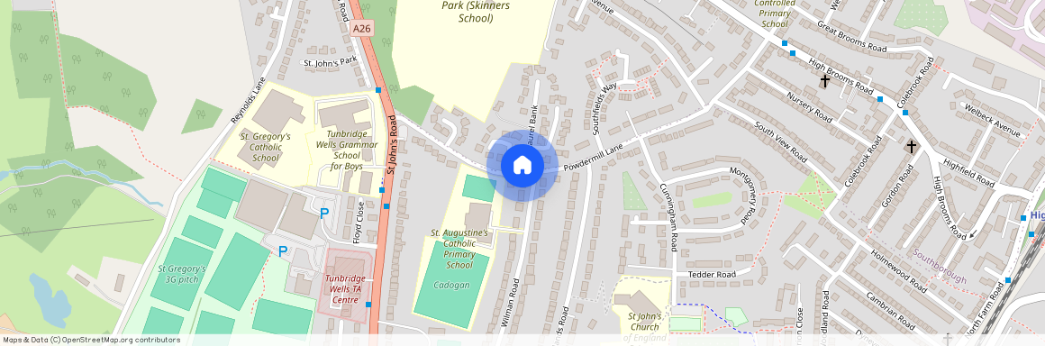 Powder Mill Lane, Tunbridge Wells, TN4