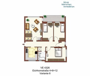 Charmante 2-Zimmer-Wohnung in Krefeld – 54,74 m² auf der 1. Etage r... - Photo 5
