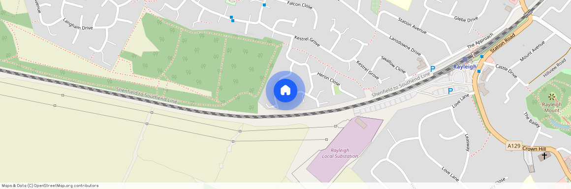 Heron Gardens, Rayleigh