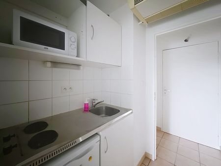 Location studio 18m2 dans residence sécurisée avec laverie, - Photo 4