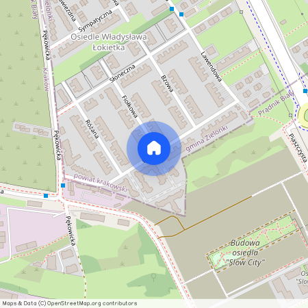 ul. Wiarusa, Zielonki, Zielonki, krakowski, małopolskie