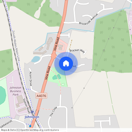 11 Moors Road, Johnston, Haverfordwest, Pembrokeshire. SA62 3QE