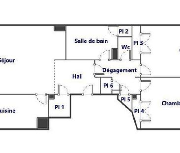 Appartement 3 pièces 79m2 MARSEILLE 8EME 1 340 euros - Photo 6
