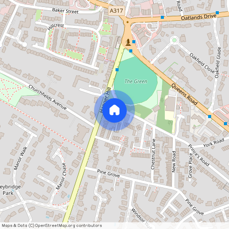 Princes Road Weybridge KT13