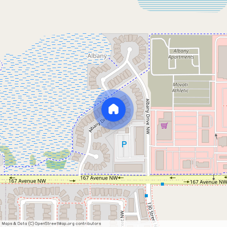 Albany Drive Northwest, Edmonton