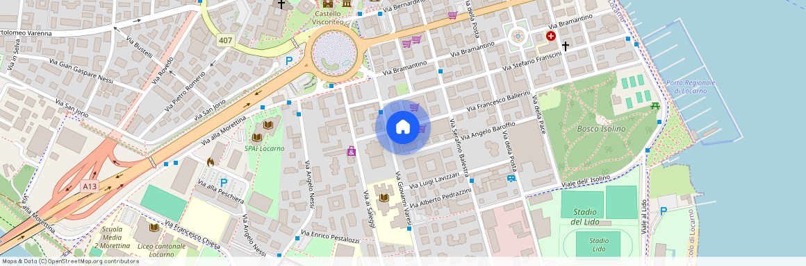 T. A4 - Via F. Ballerini 13B, 6600 Locarno