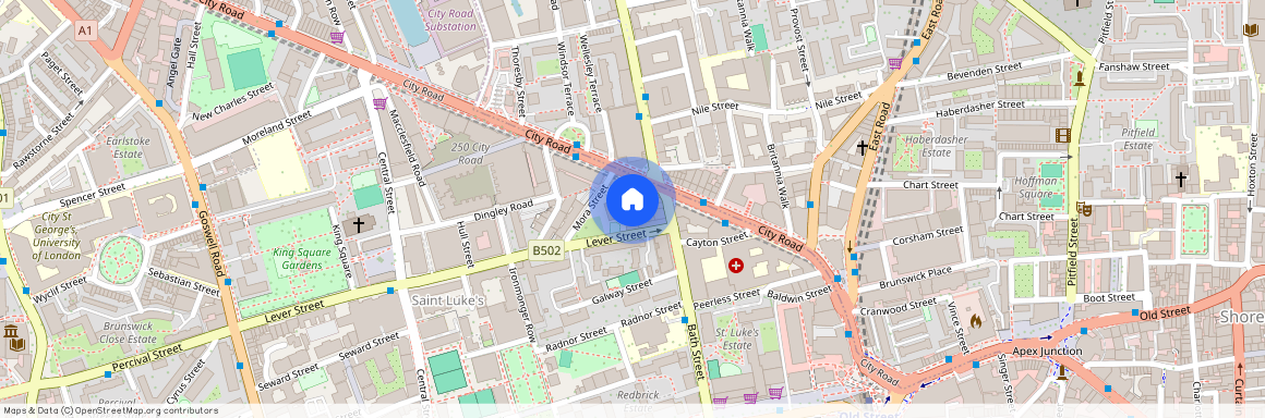 City Road, Shoreditch, London, EC1V