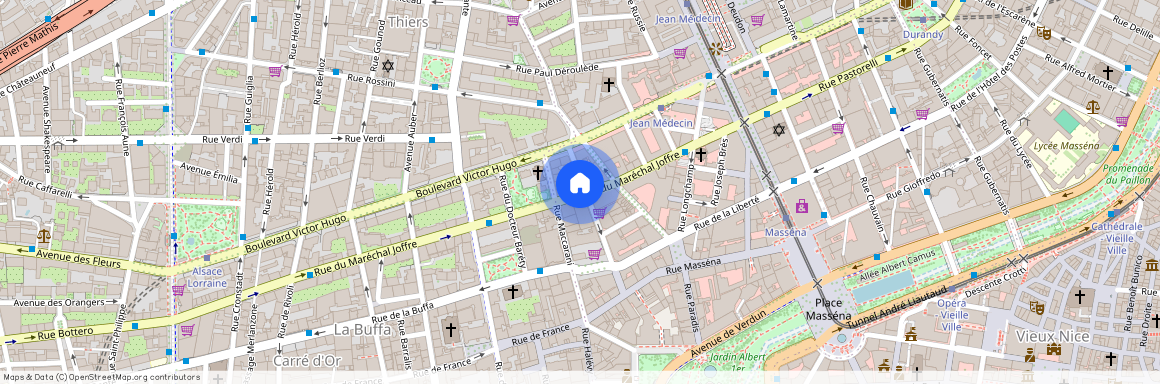 22 MARECHAL JOFFRE, NICE CARRE D'OR