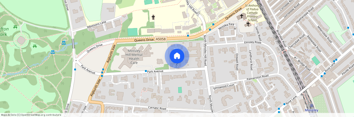 Crawford Avenue, Mossley Hill, Liverpool, Merseyside, L18