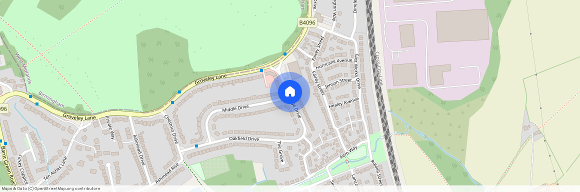 Parsonage Drive, Cofton Hackett, Birmingham, B45