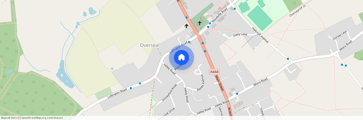 Bramble Walk, Overseal, DE12