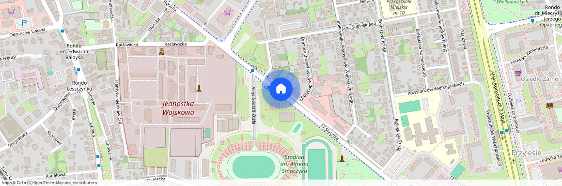 ul. 17 Stycznia, Leszno, wielkopolskie