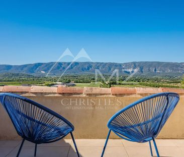 Gordes - Belle maison de vacances avec piscine chauffée et vue exce... - Photo 1