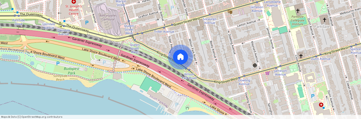 1542 King Street West, Toronto, Toronto, Toronto, M6R 1A9