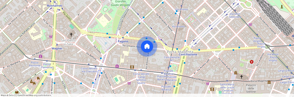 Via Giovanni Rasori, 7, Milano, Lombardy 20145