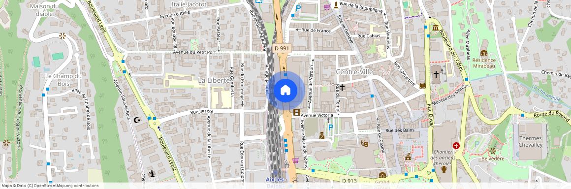 Boulevard Président Wilson, Aix-Les-Bains