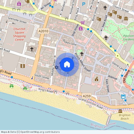 Flat 3, 12 Ship Street, East Sussex, BN1 1AD, Brighton