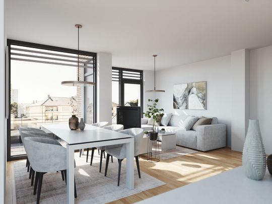 *ERSTBEZUG* Neubauwohnung mit 3-Zimmern direkt am Kocher! - Photo 1