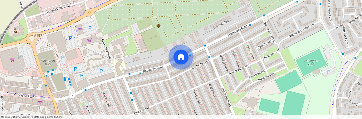 Woodhorn Road, ashington, Ashington, Northumberland, NE63 9EX