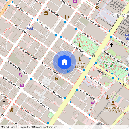 1216 Rue Stanley, #401, Montréal (Ville-Marie)