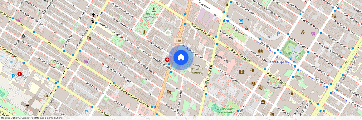 244 Rue Sherbrooke Est, Montréal, QC H2X 1E1