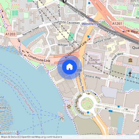Westferry Circus, Canaru Wharf, London, E14