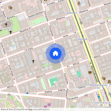 Warszawa Śródmieście, Poznańska