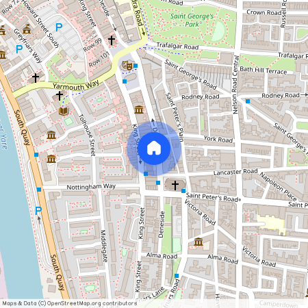 Flat 9, 51 King Street, Norfolk, NR30 2PW, Great Yarmouth