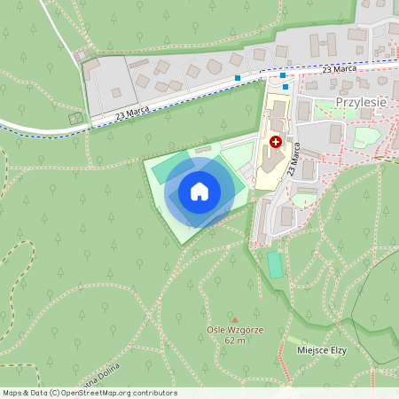 ul. 23 Marca, Przylesie, Sopot, pomorskie