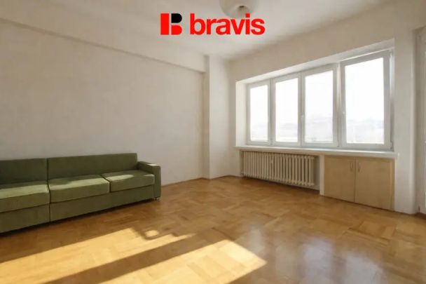 Pronájem bytu 1+1, ul. Dřevařská, Brno - Královo pole, po rekonstrukci, balkon - Fotografie 1