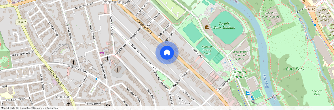 Cathedral Road, Cardiff, CF11