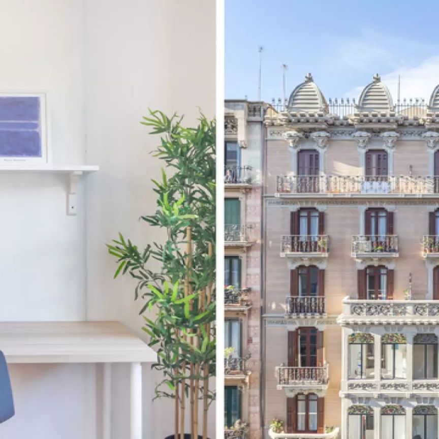Room for rent in 6-bedroom apartment in Barcelona - Foto 1