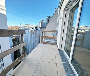 AUGARTEN-NÄHE, DACHGESCHOSS, klimatisierte 43 m2 Neubau mit 6 m2 Ba... - Photo 5