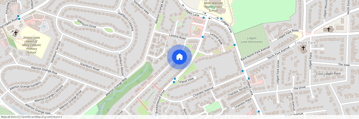 Allerton Grange Croft, Leeds, West Yorkshire, UK, LS8