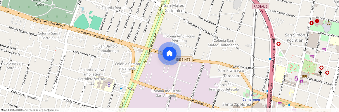 C 903 Calz. San Isidro 164, Santa Lucia, Azcapotzalco, Ciudad de México, Mexico, 02760