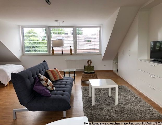 Aachen-Laurensberg: Modern möbl., loftartige 1 Zi-Whng.; all incl. - Photo 1