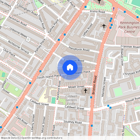 SOUTH ISLAND PLACE, OVAL