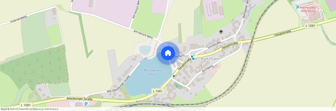 07580 Thüringen - Ronneburg