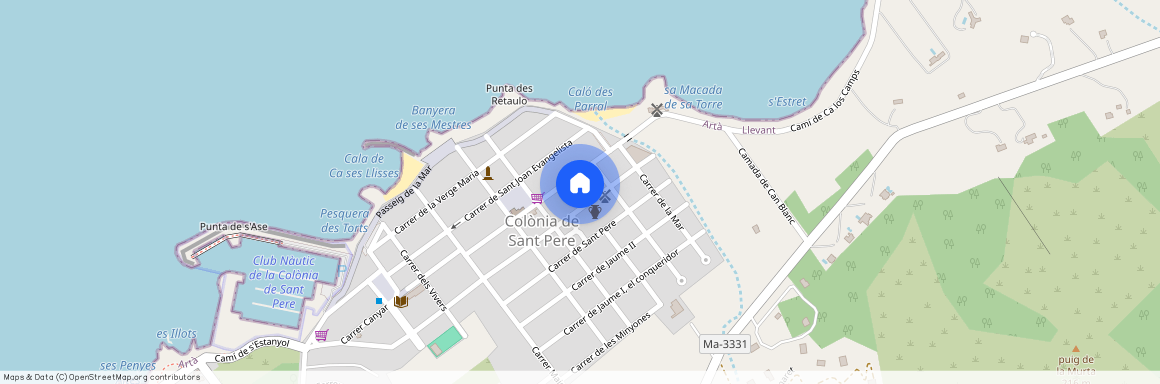 Colònia de Sant Pere - Carrer de Sant Mateu