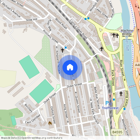 Queen Street, Pontypridd CF37