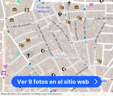 3-bedroom apartment for rent in Embajadores, Madrid. - Foto 1