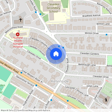 Cleveden Road, Top Flat, Glasgow, G12 0PQ