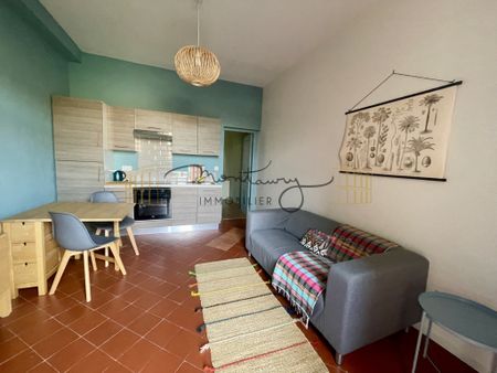 UN CHARME FOU POUR CE P2 MEUBLE AVEC TERRASSE ET JARDIN - Photo 3