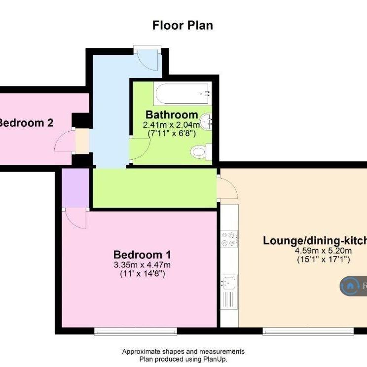 2 bedroom flat to rent - Photo 1