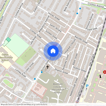 Baker Street, York, YO30 7AX, Burton Stone Lane