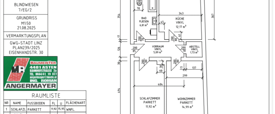 Topsanierte 2 Raumwohnung im Erdgeschoß in ruhiger Lage - Foto 1