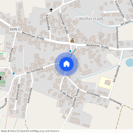 86709, Wolferstadt  - Bayern - Donau-Ries - Wolferstadt Bayern