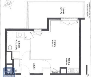 Appartement à louer 1 pièce 34.62m² - Photo 5