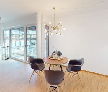 Ideal für Familien: 4-Zimmer-Wohnung mit Fußbodenheizung und durchd... - Photo 2