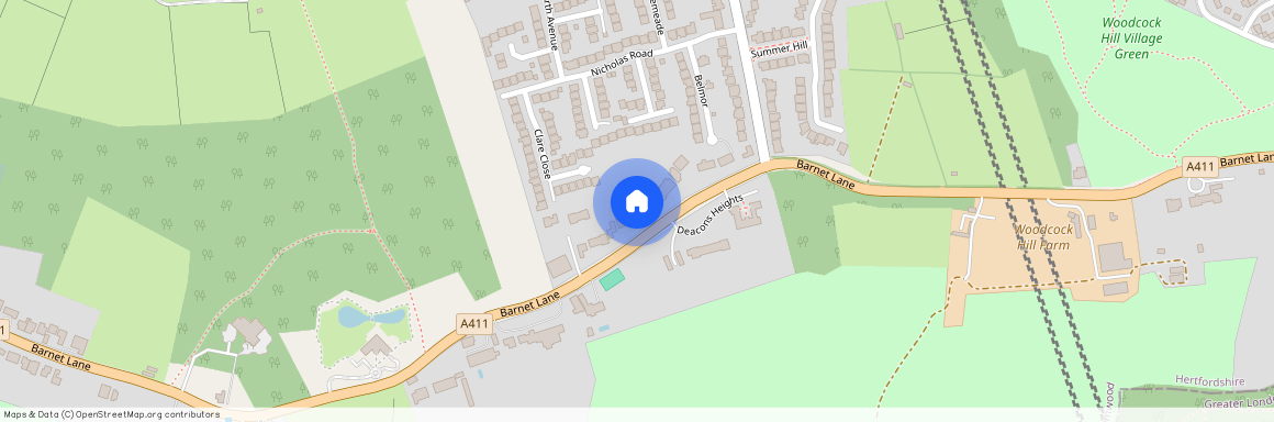 Barnet Lane, Elstree, Hertfordshire, WD6